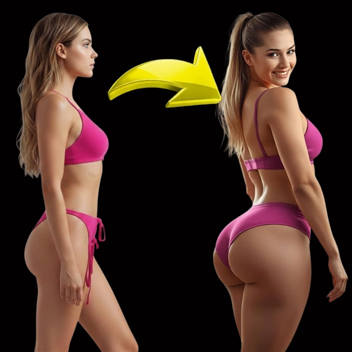 Antes e depois – resultado do protocolo